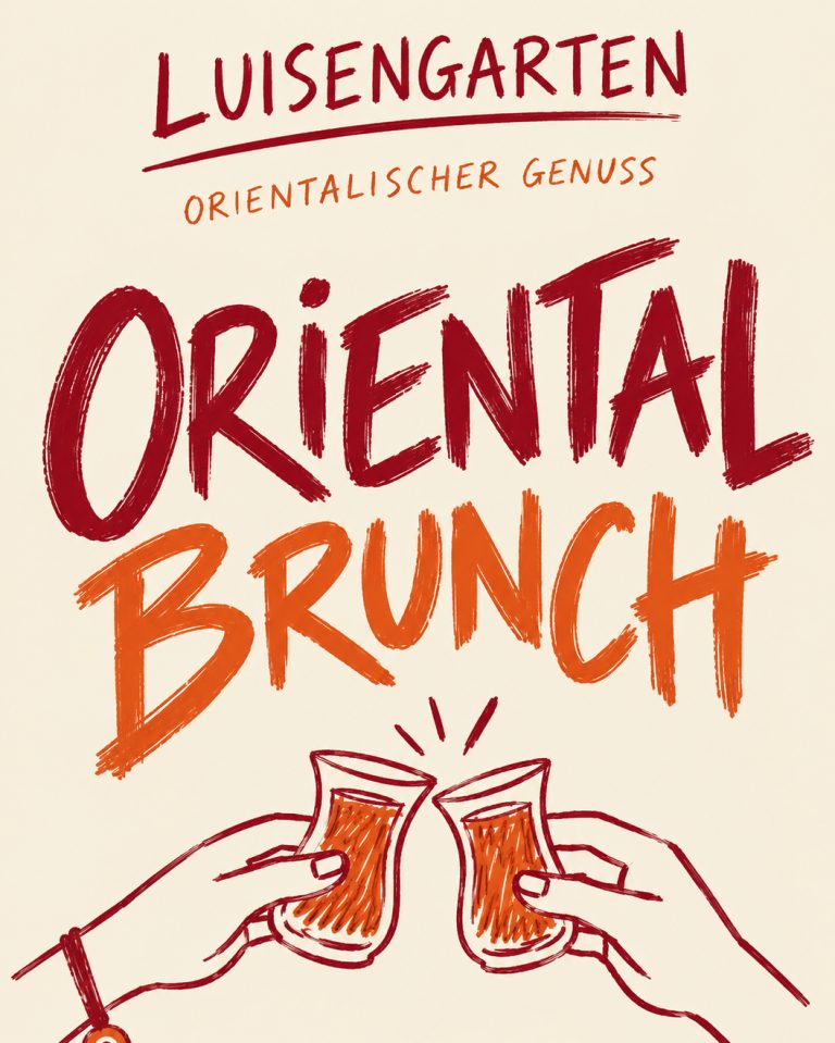 Plakat: Luisengarten Oriental Brunch